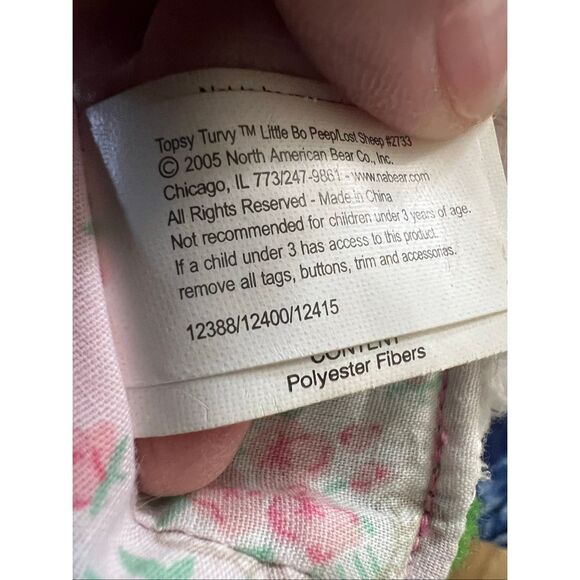 Little Bo Peep Topsy Turvy Puppet lamb, and little Bo peep! 2005 - Picture 6 of 8